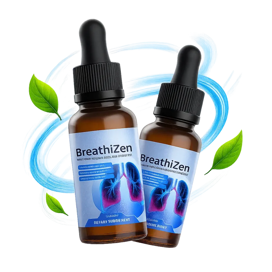 BreathiZen natural breathing support bottles